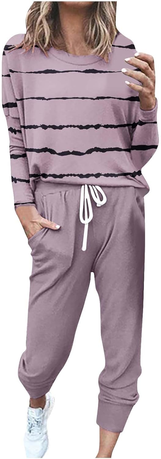 AMhomely Tracksuit Womens Full Set Lounge Wear Sets Oversized