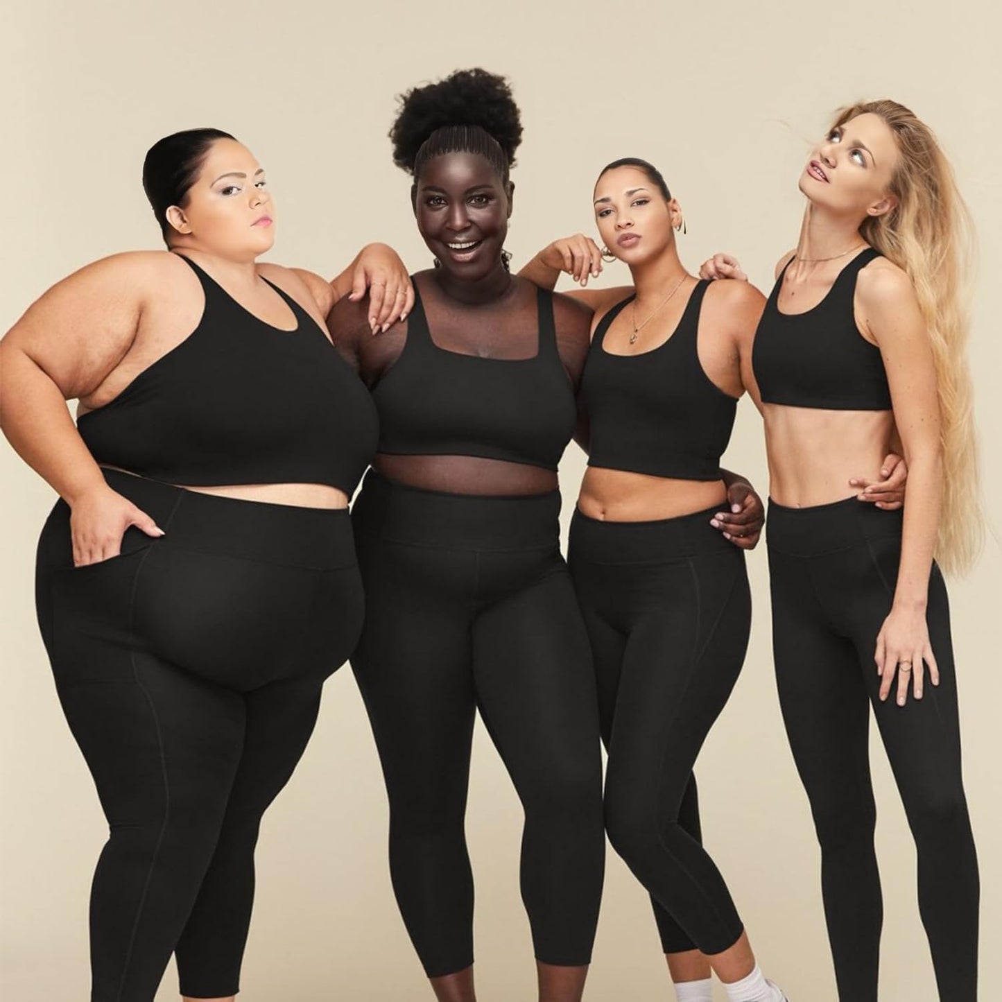 Walifrey Plus Size Leggings with Pockets for Women