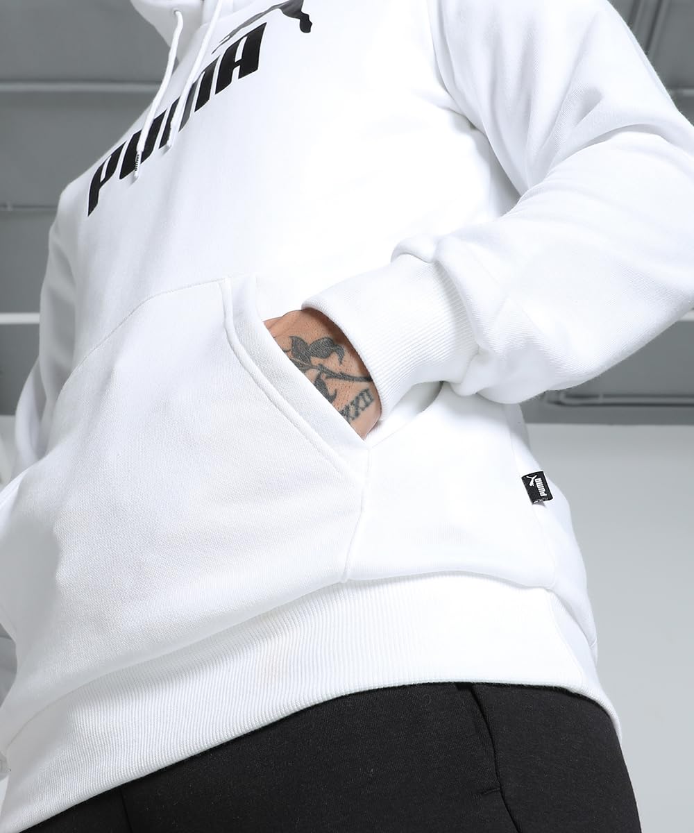 PUMA Men's Ess Big Logo Hoodie Tr Sweat