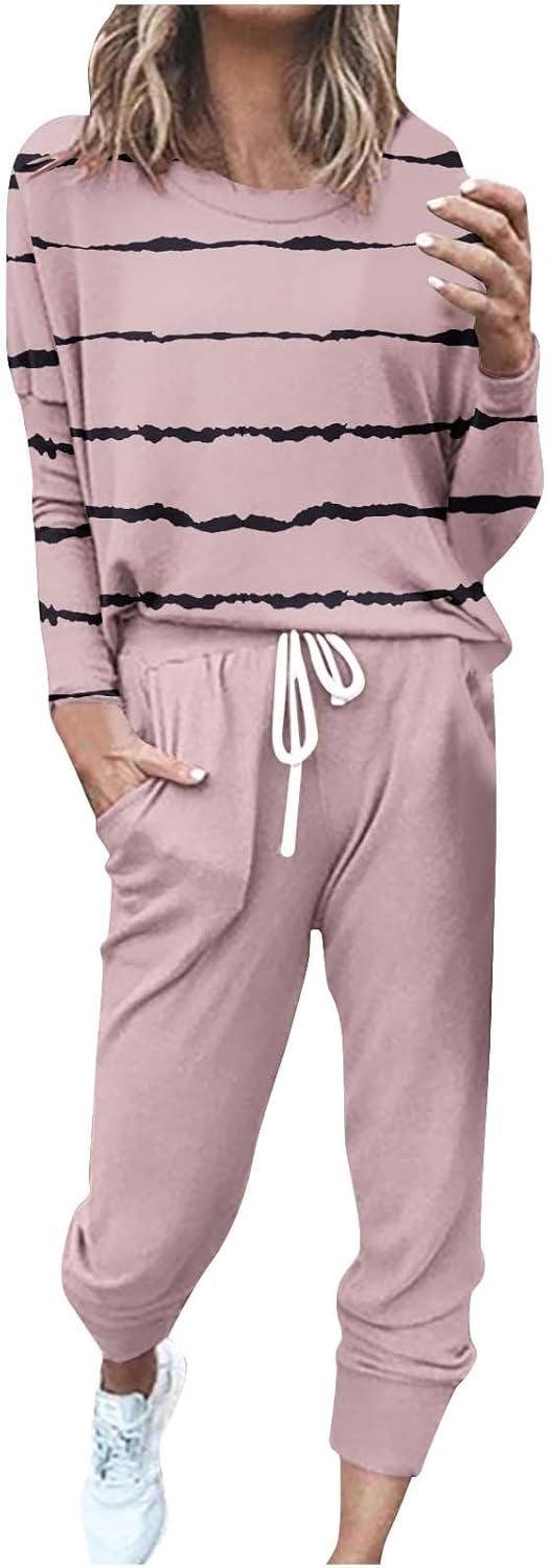 AMhomely Tracksuit Womens Full Set Lounge Wear Sets Oversized