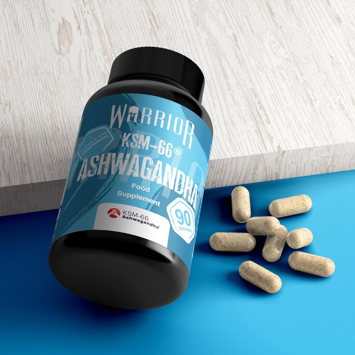 Warrior Ashwagandha KSM-66 Root Extract 300mg