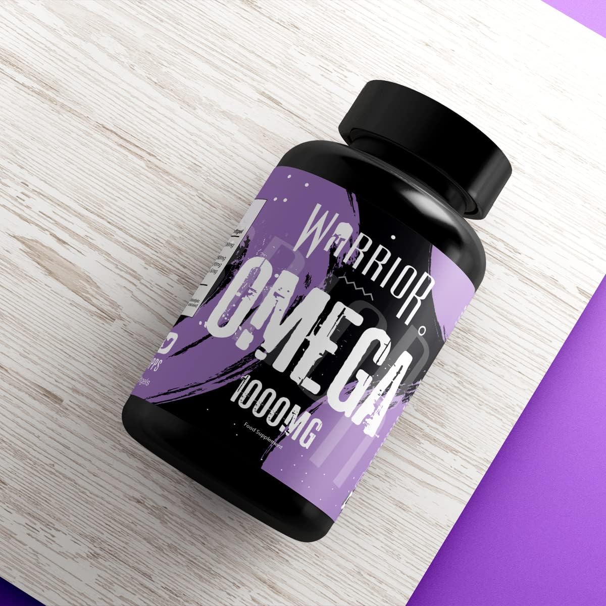 Warrior Omega Fish Oils 1000mg - 60 Softgel Capsules