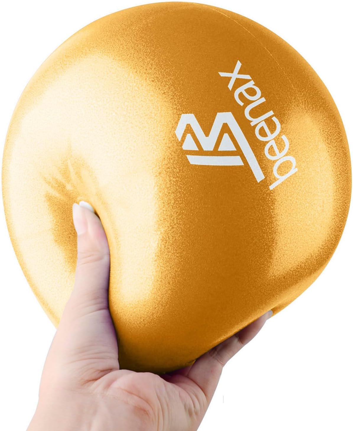 Beenax 23cm Soft Pilates Ball - 9 Inch Exercise, Mini Barre, Gym Ball
