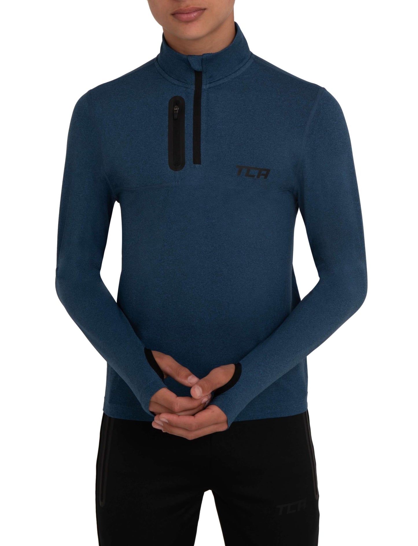TCA Fusion Gym Tops for Boys Training Long Sleeve Running Top Boys Gym Clothes