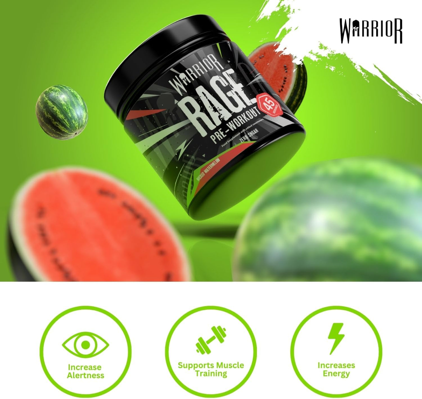 Warrior Rage - Pre-workout Powder