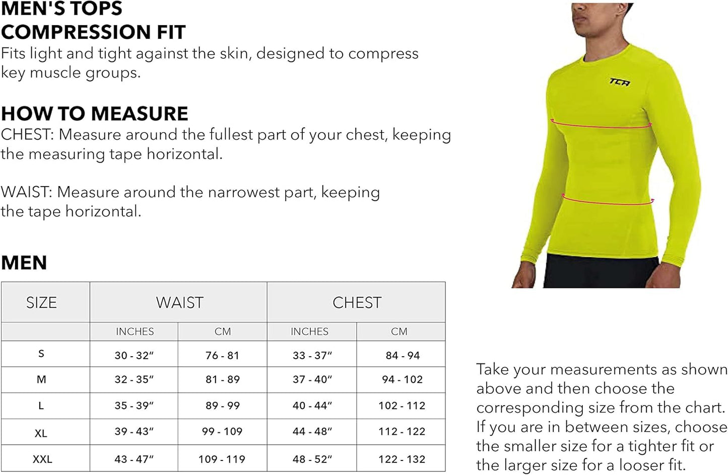 TCA Boys' HyperFusion Compression Base Layer Top Long Sleeve Under Shirt - Crew Neck - Mock/Crew Neck - Sonic Yellow, 10-12 Years
