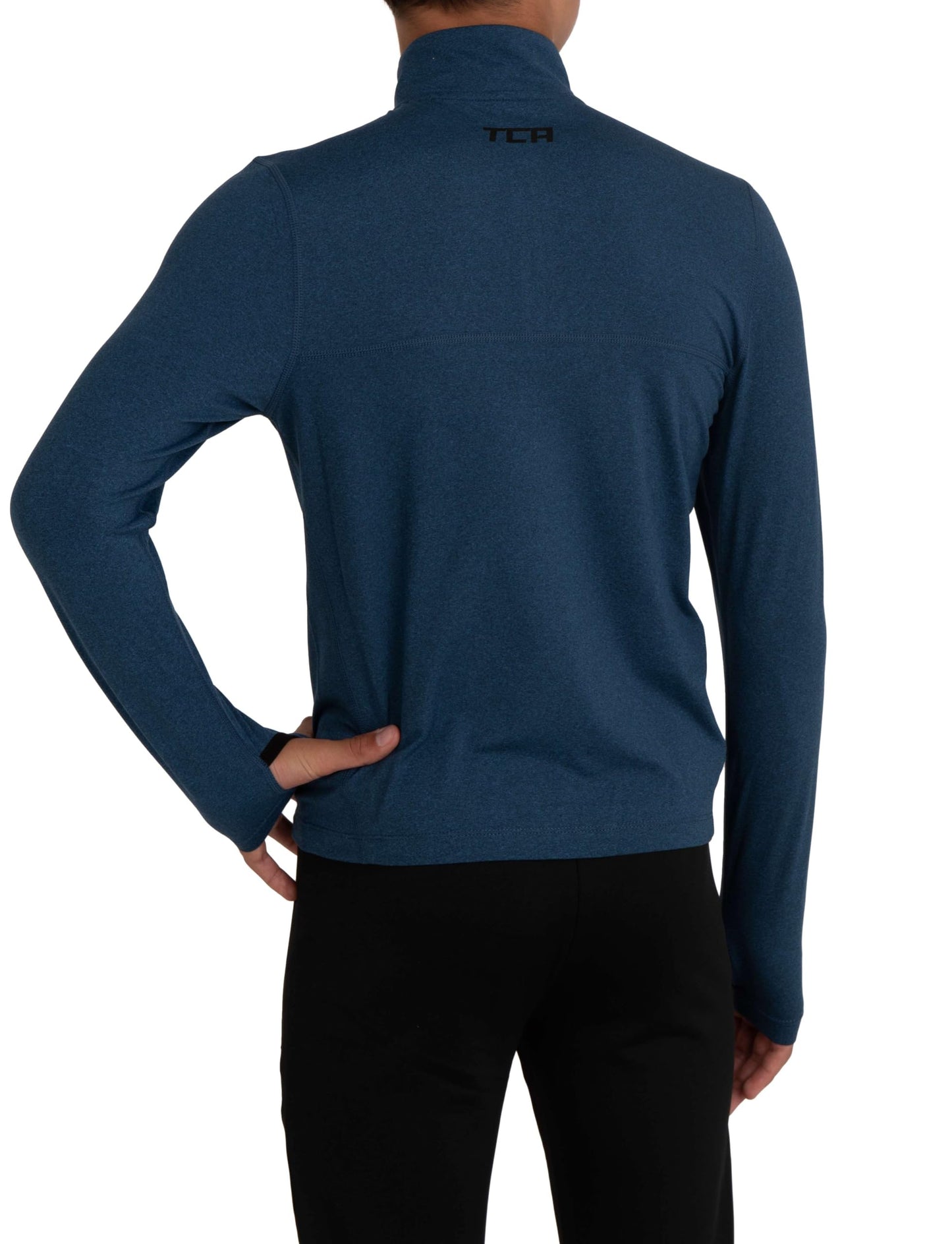 TCA Fusion Gym Tops for Boys Training Long Sleeve Running Top Boys Gym Clothes