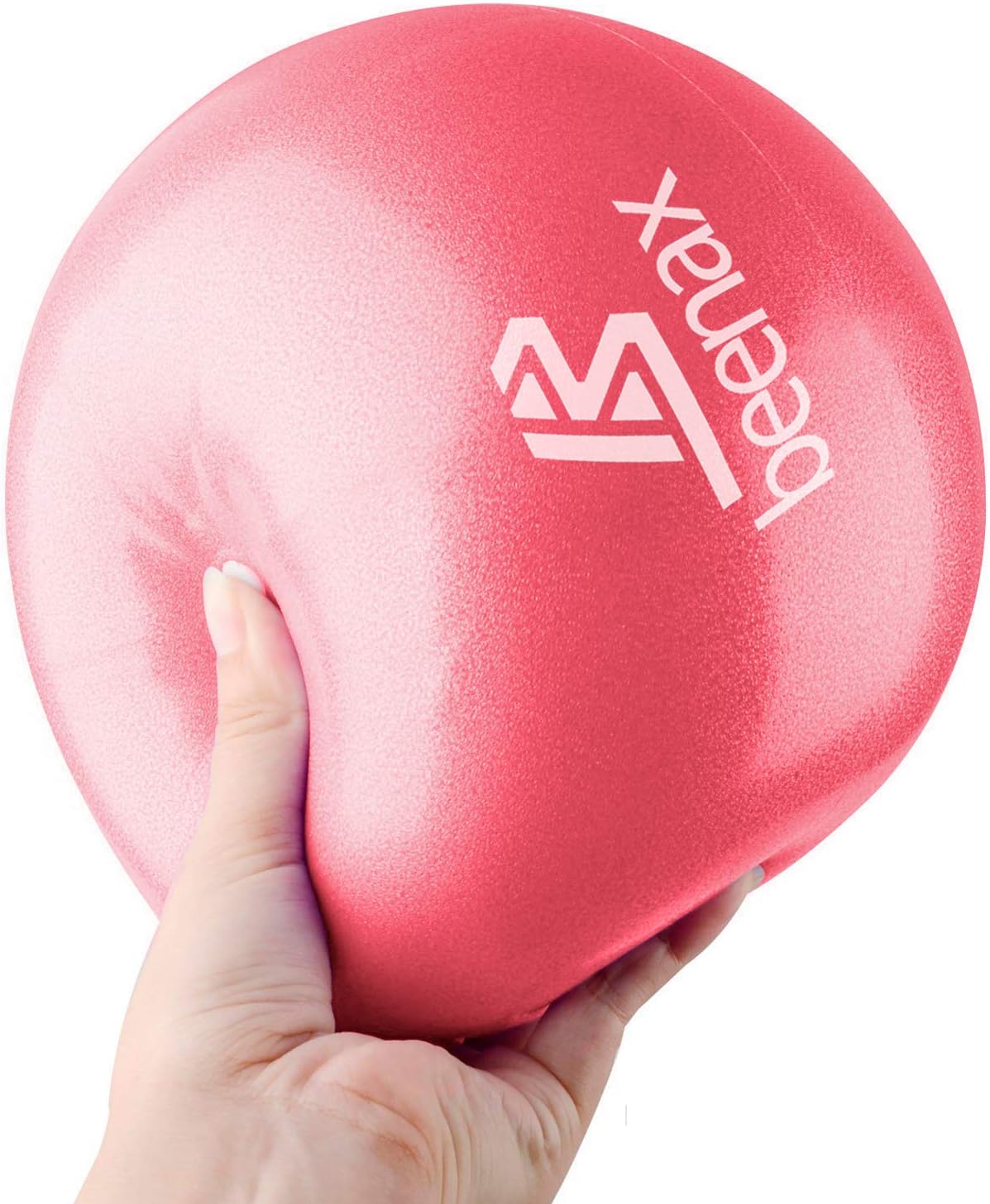 Beenax 23cm Soft Pilates Ball - 9 Inch Exercise, Mini Barre, Gym Ball
