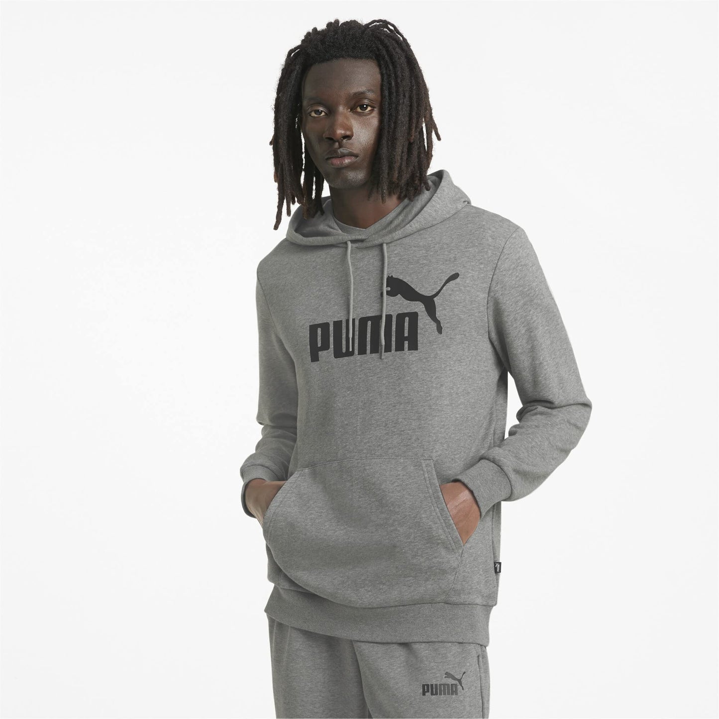 PUMA Men's Ess Big Logo Hoodie Tr Sweat