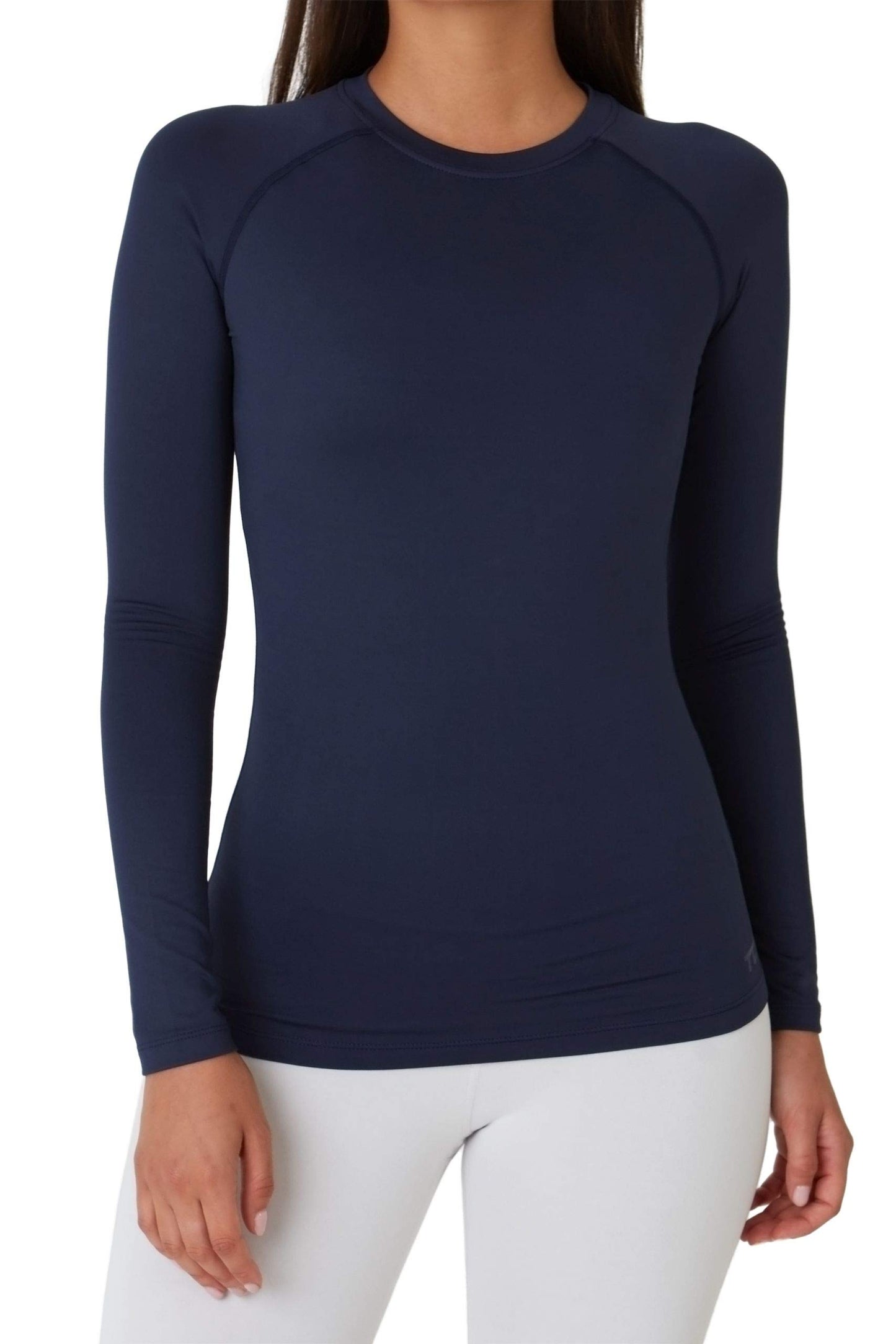 TCA Super Thermal Long Sleeve Women Running, Ski Base Layer - Compression Shirts Woman, Workout Tops for Women