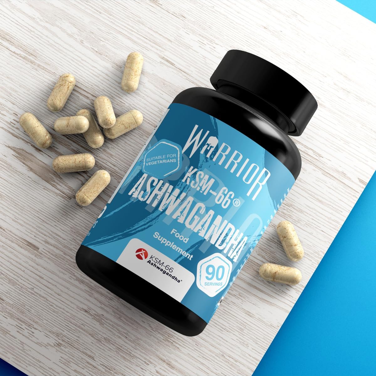 Warrior Ashwagandha KSM-66 Root Extract 300mg