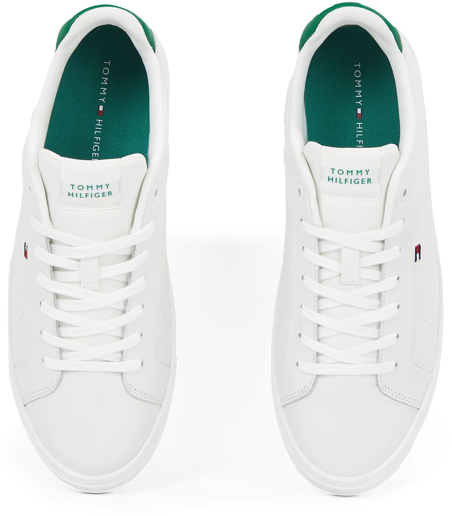 Tommy Hilfiger Men’s Icon Leather Court Trainers