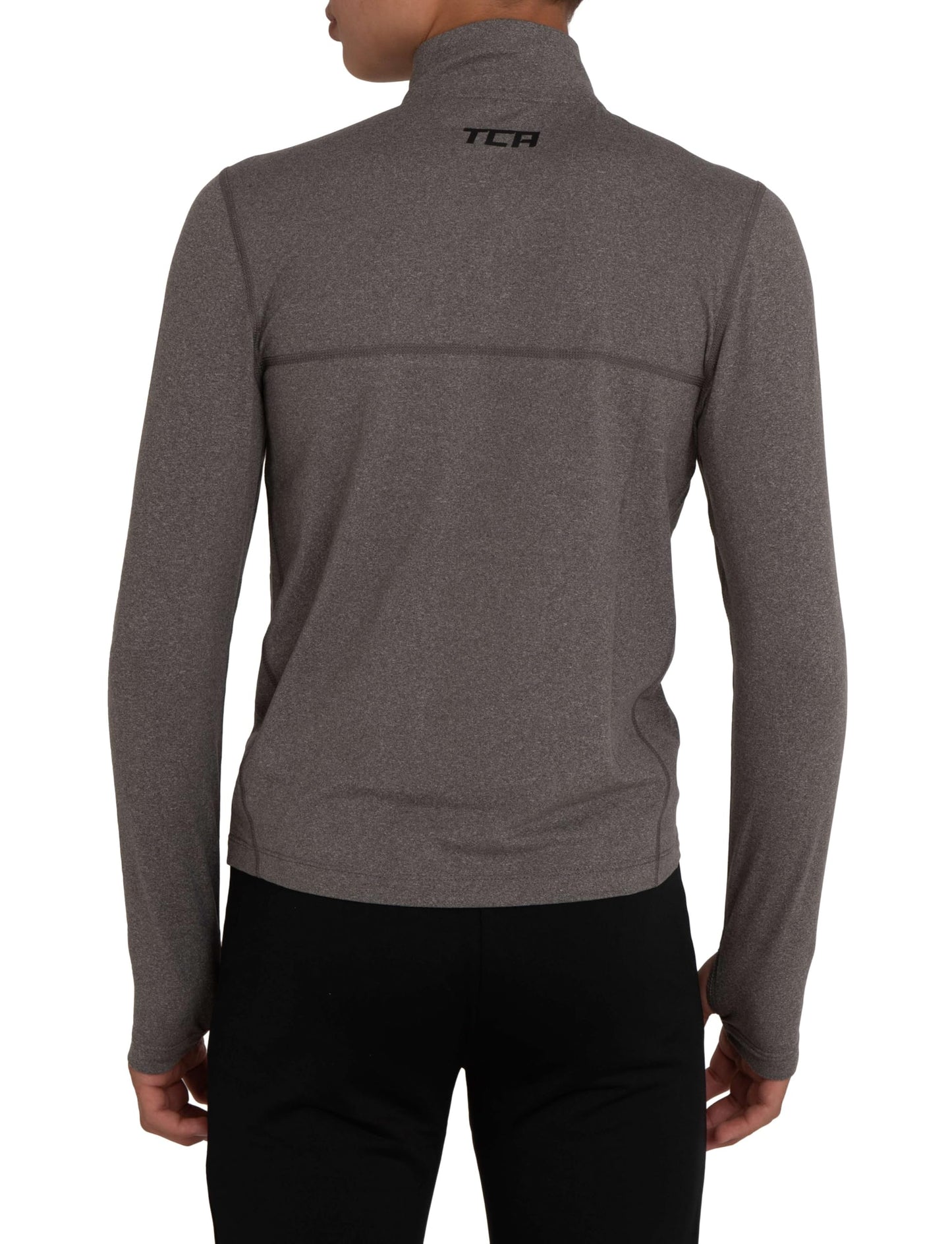 TCA Fusion Gym Tops for Boys Training Long Sleeve Running Top Boys Gym Clothes