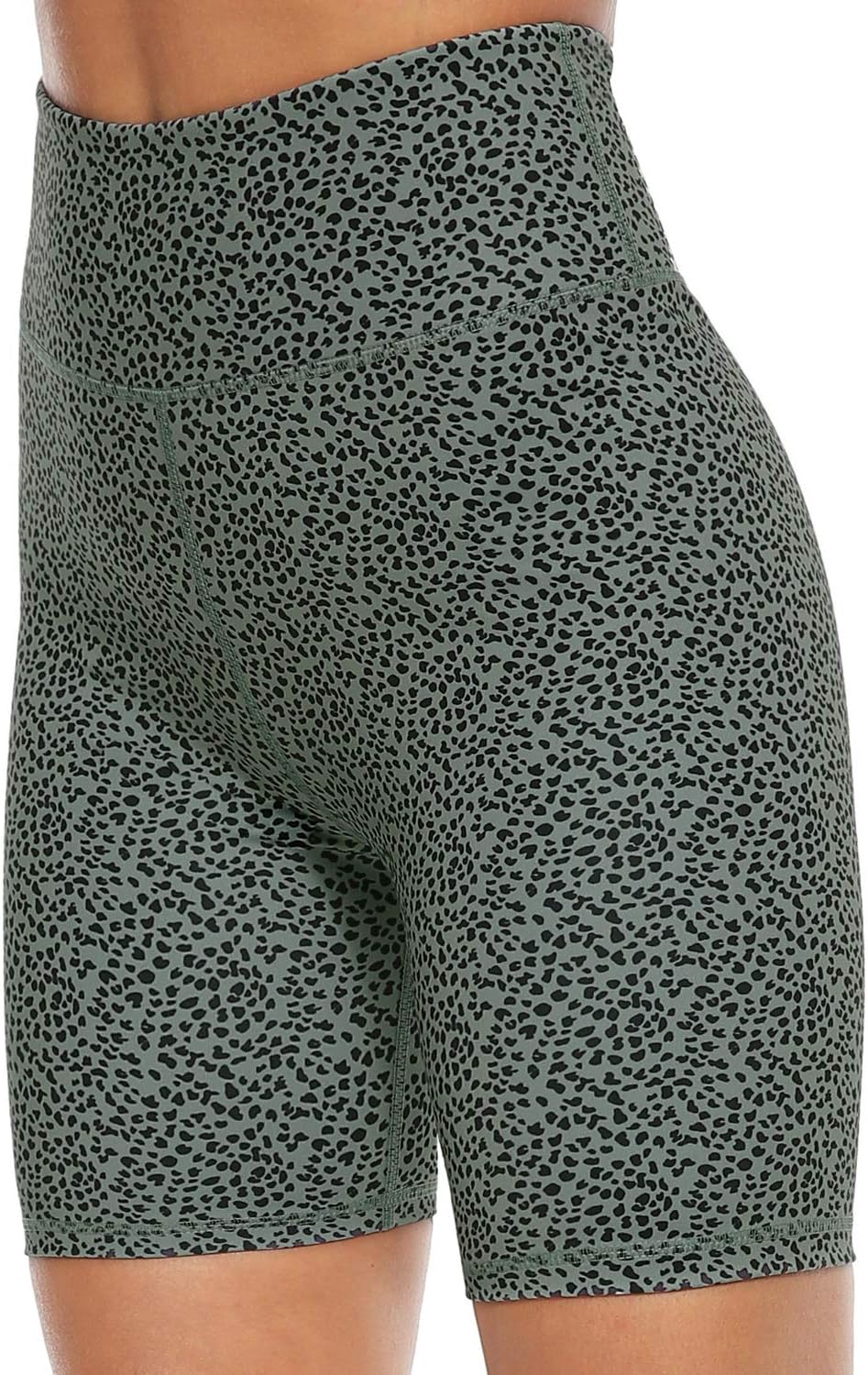 PERSIT High Waisted Women's Yoga Shorts with Pocket