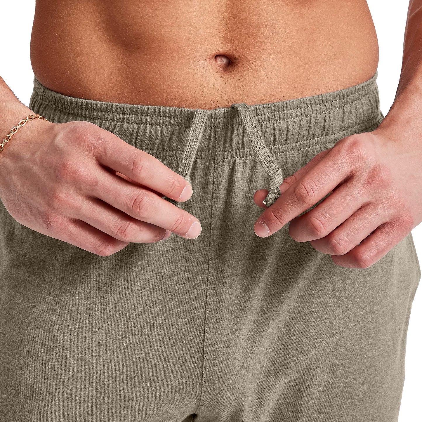Hanes Originals Cotton Joggers, Jersey Sweatpants for Men with Pockets, 30" Inseam
