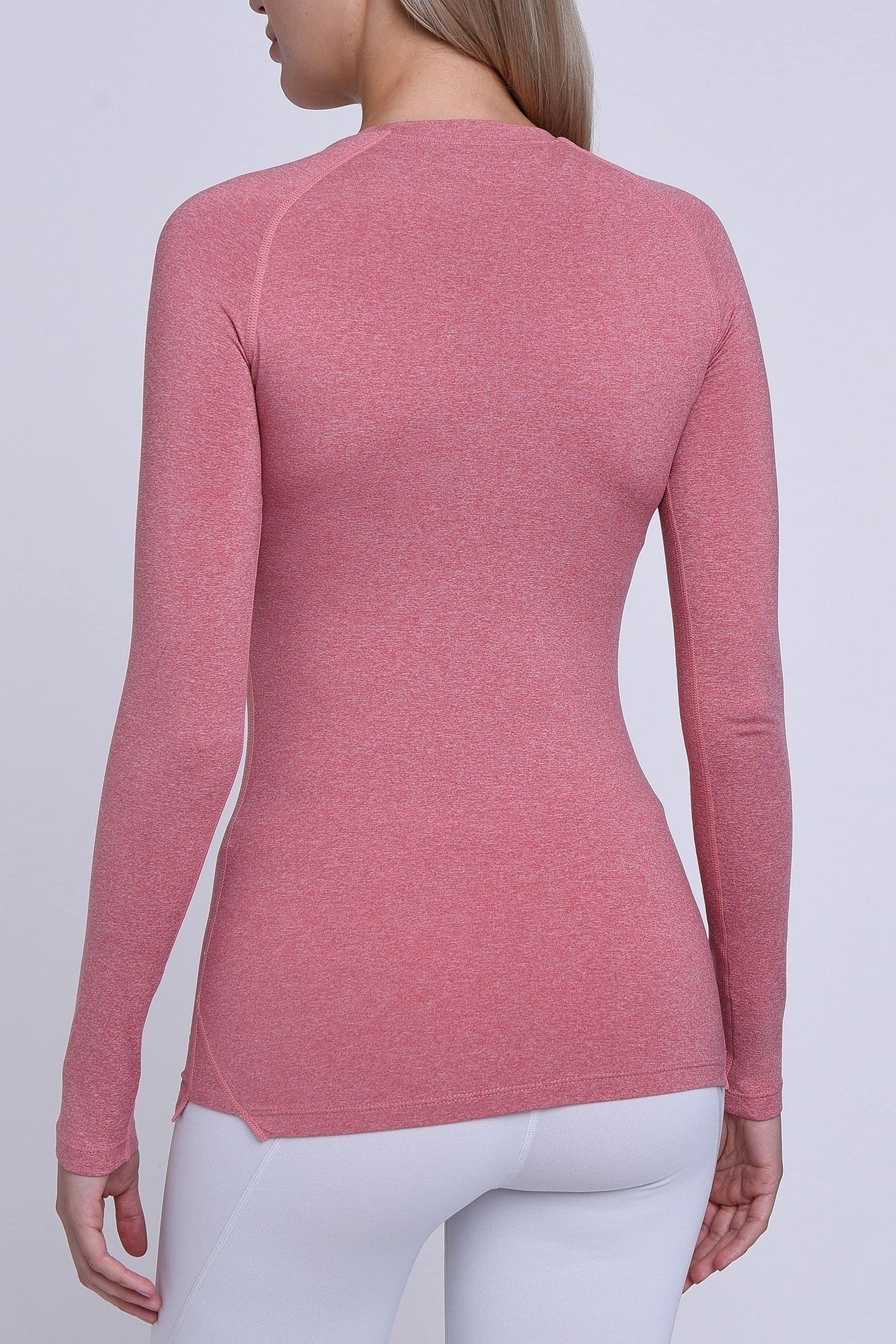 TCA Super Thermal Long Sleeve Women Running, Ski Base Layer - Compression Shirts Woman, Workout Tops for Women