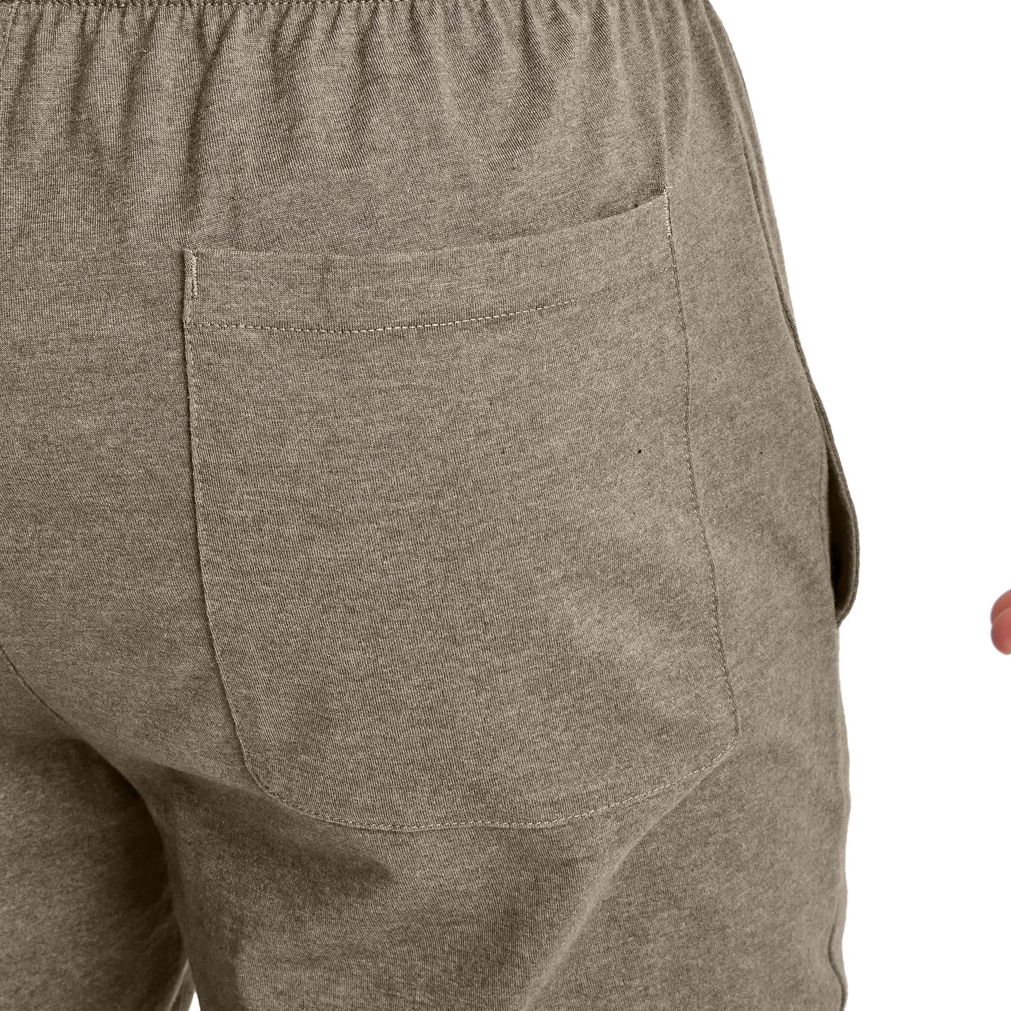 Hanes Originals Cotton Joggers, Jersey Sweatpants for Men with Pockets, 30" Inseam