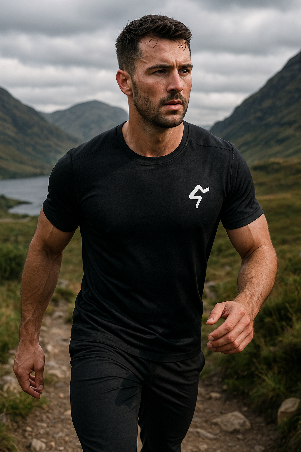 The Gymbum UK Lomond QuickDry Men's Performance Sport T-Shirt