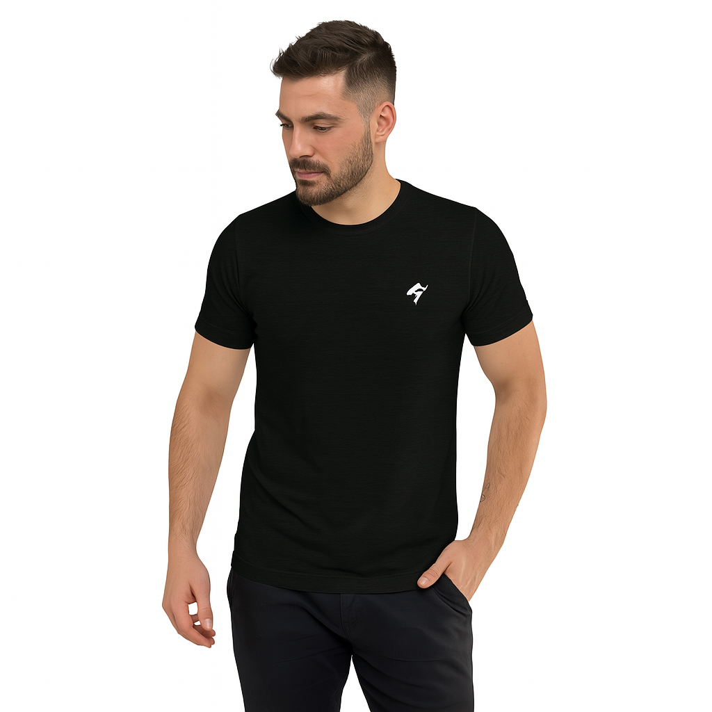 GymBum UK Tri-Blend Vintage Fit Short Sleeve T-Shirt