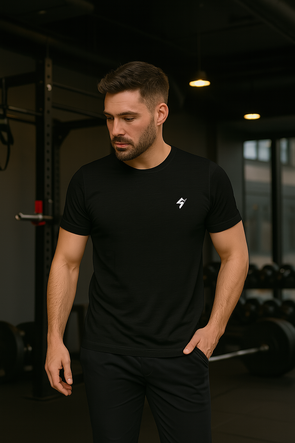 GymBum UK Tri-Blend Vintage Fit Short Sleeve T-Shirt