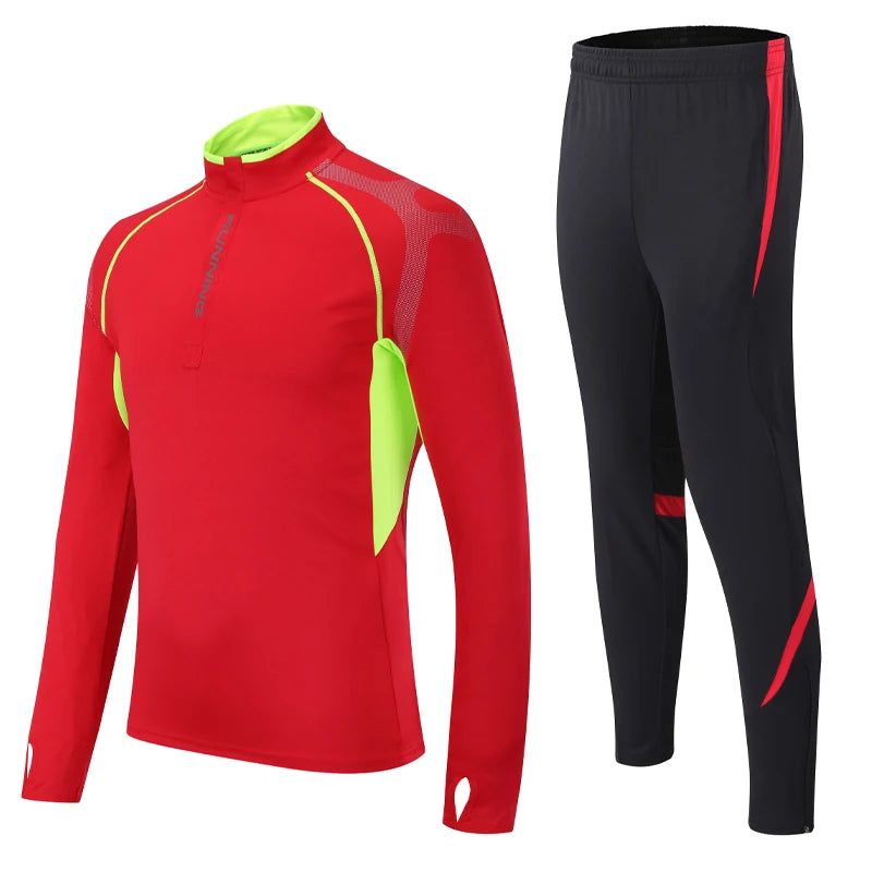 Quick Dry Running Jackets Sportswear Bodybuilding Tracksuit