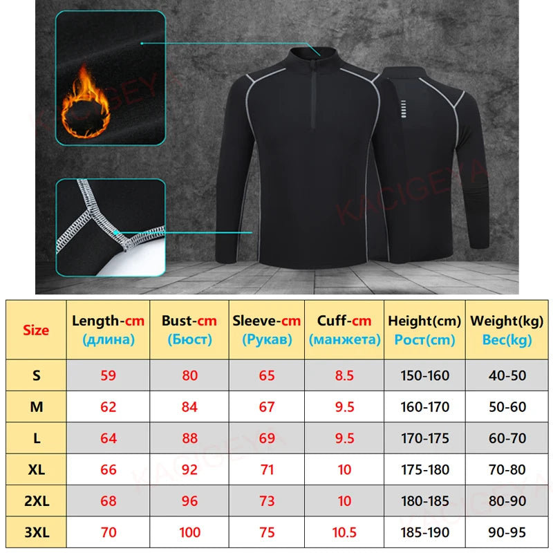 Compression Long Sleeves Quick Dry T-Shirt