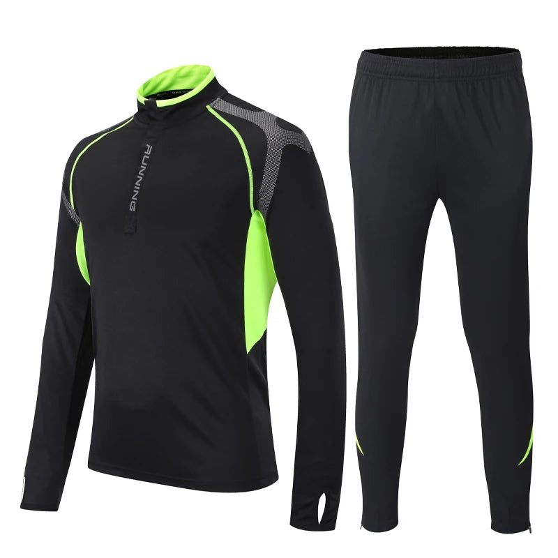 Quick Dry Running Jackets Sportswear Bodybuilding Tracksuit