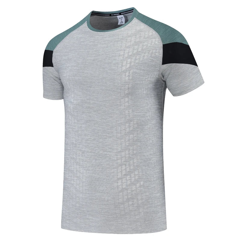 Mens Gym Fast Dry Breathable T-Shirt