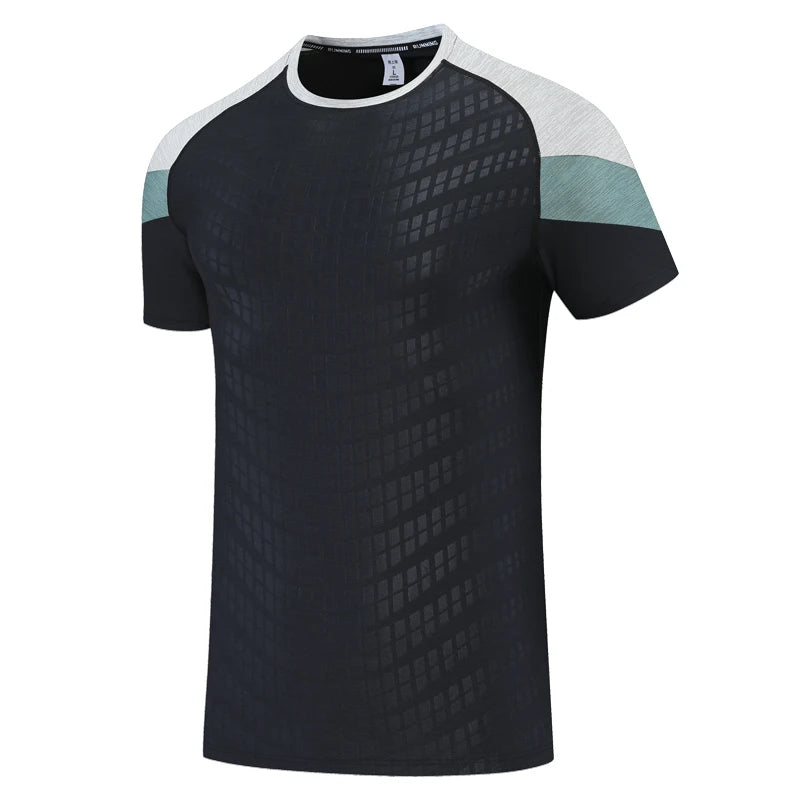 Mens Gym Fast Dry Breathable T-Shirt
