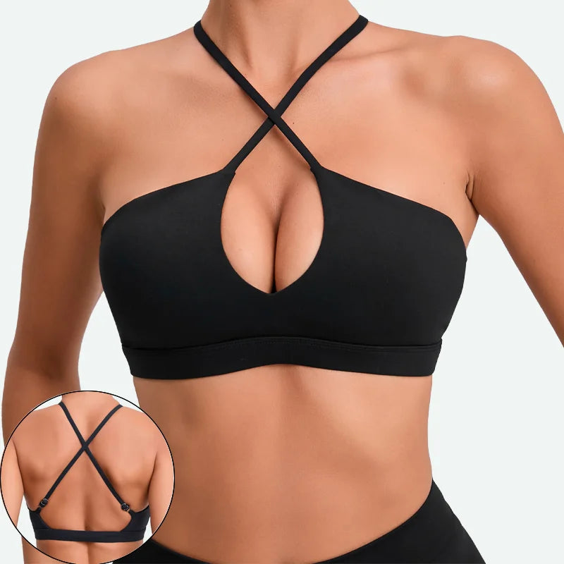 Cross Back Sports Bra
