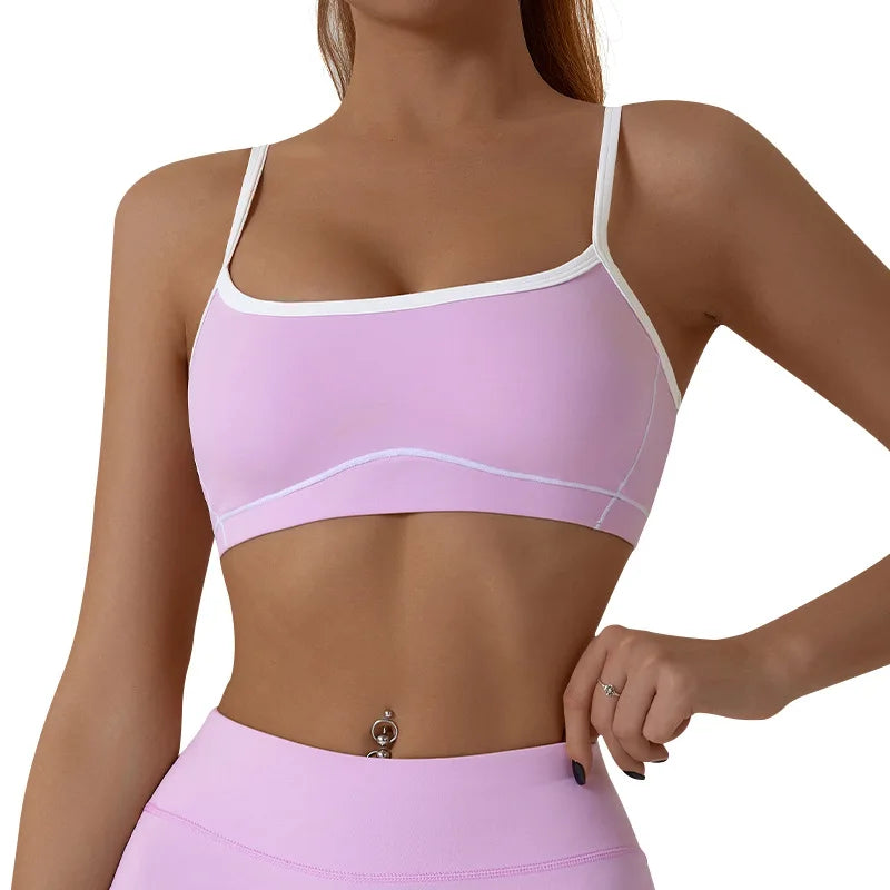 Women's Sports Bra Gym High Support Impact Push-up