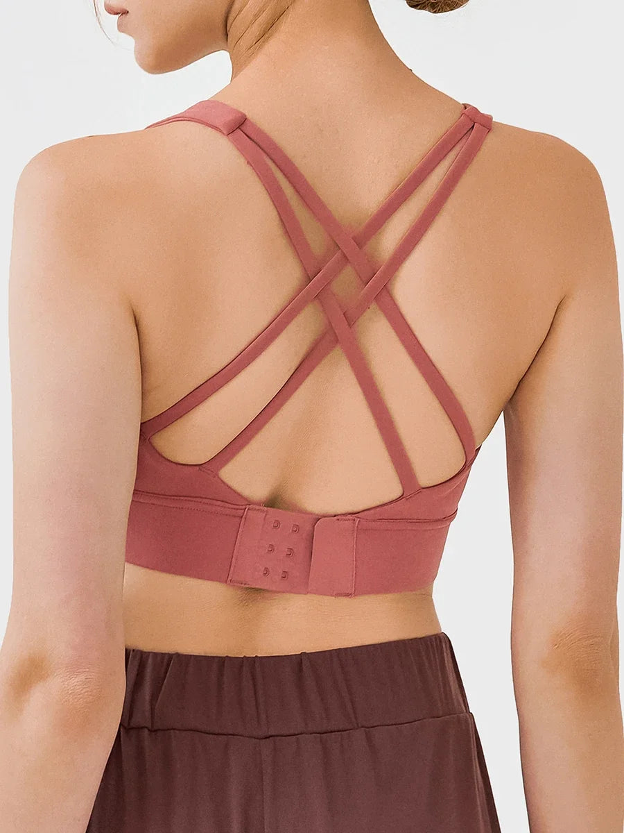 Nepoagym DELIGHT Back Buckle Adjustable Women's Bra