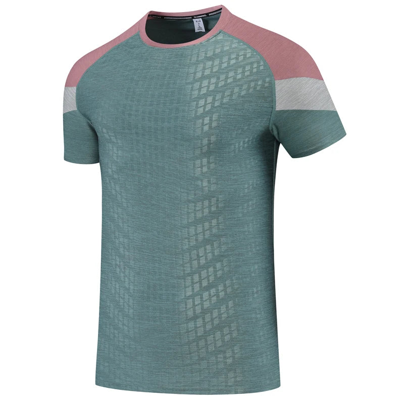 Mens Gym Fast Dry Breathable T-Shirt