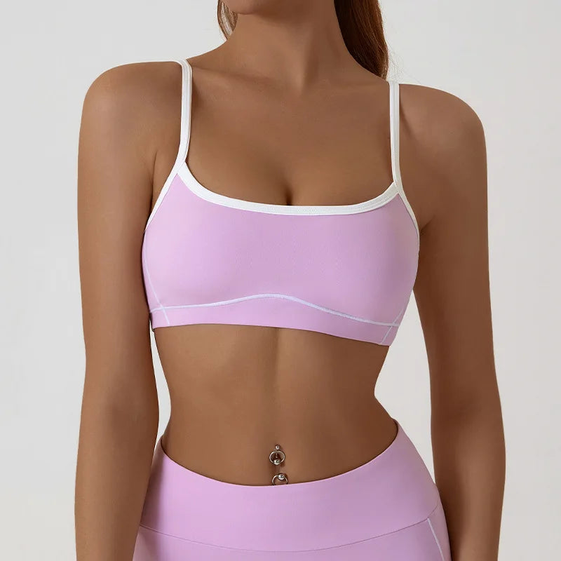 Women's Sports Bra Gym High Support Impact Push-up