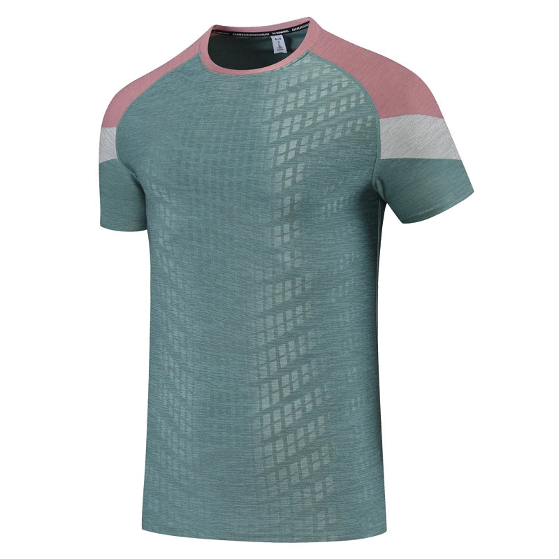 Mens Gym Fast Dry Breathable T-Shirt