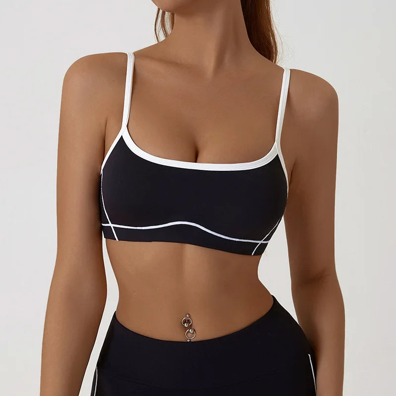 Women's Sports Bra Gym High Support Impact Push-up