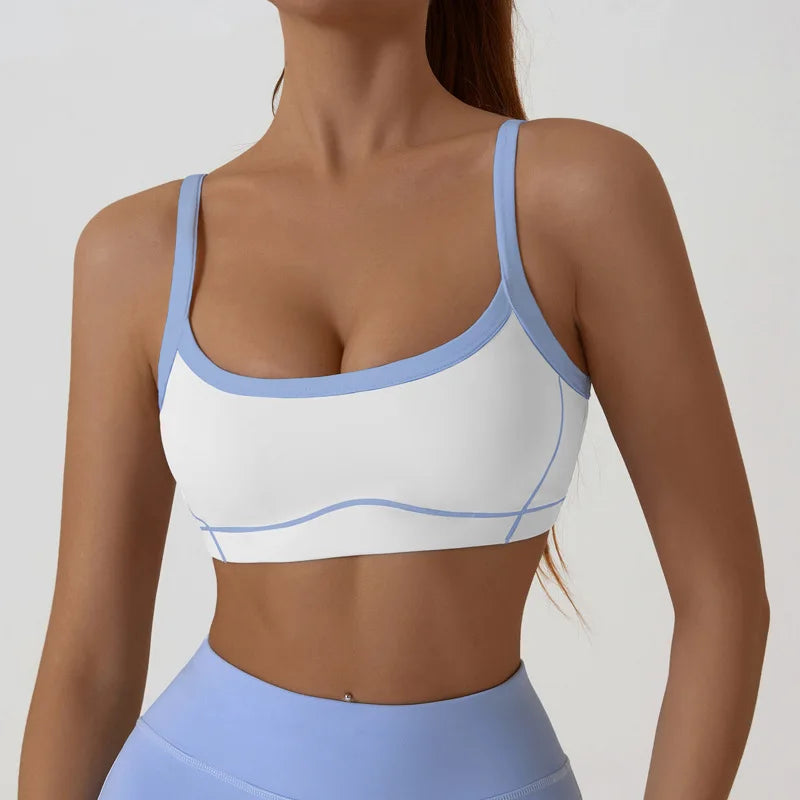 Women's Sports Bra Gym High Support Impact Push-up