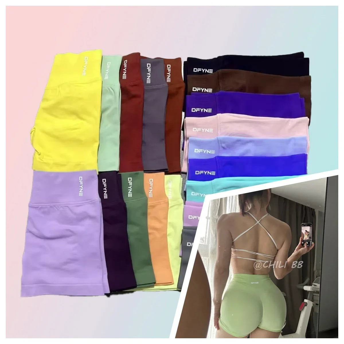 Women Yoga Shorts High Waist