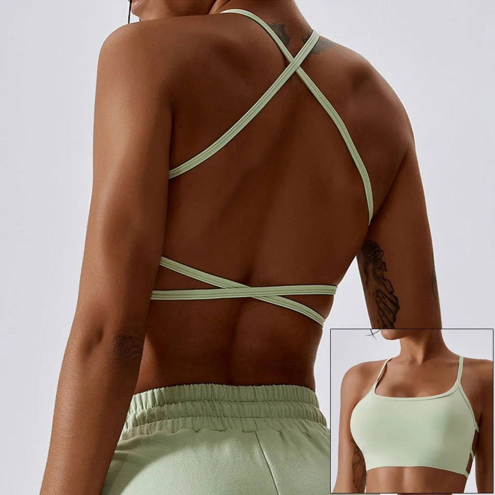Girls Pink Sports Bra