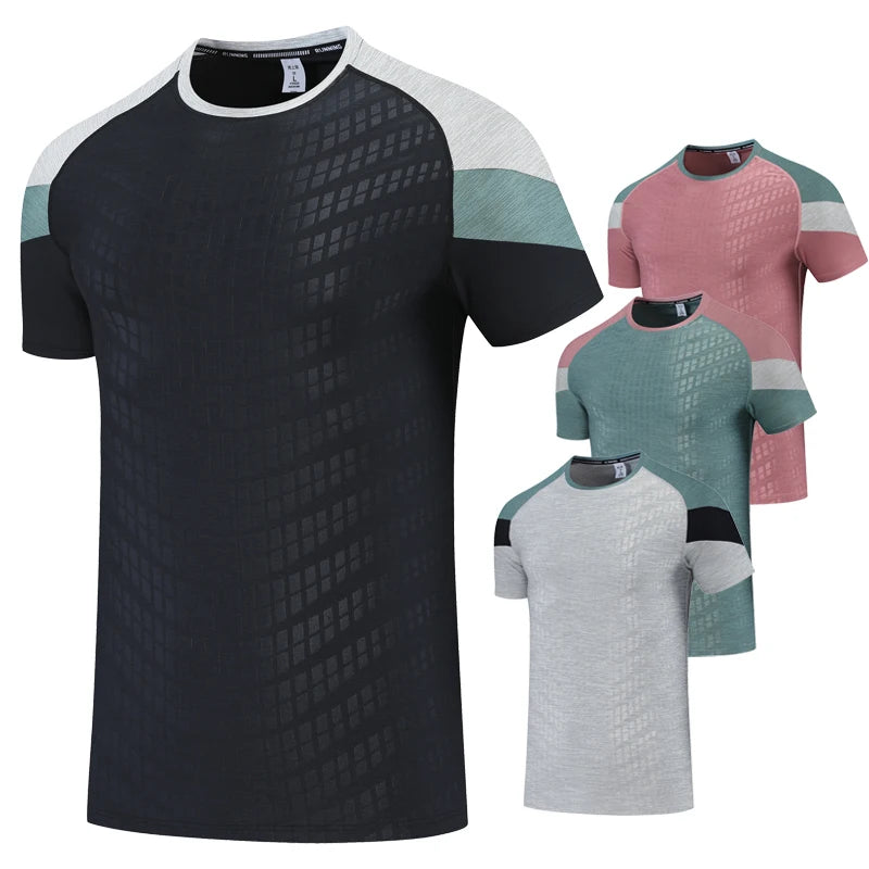 Mens Gym Fast Dry Breathable T-Shirt