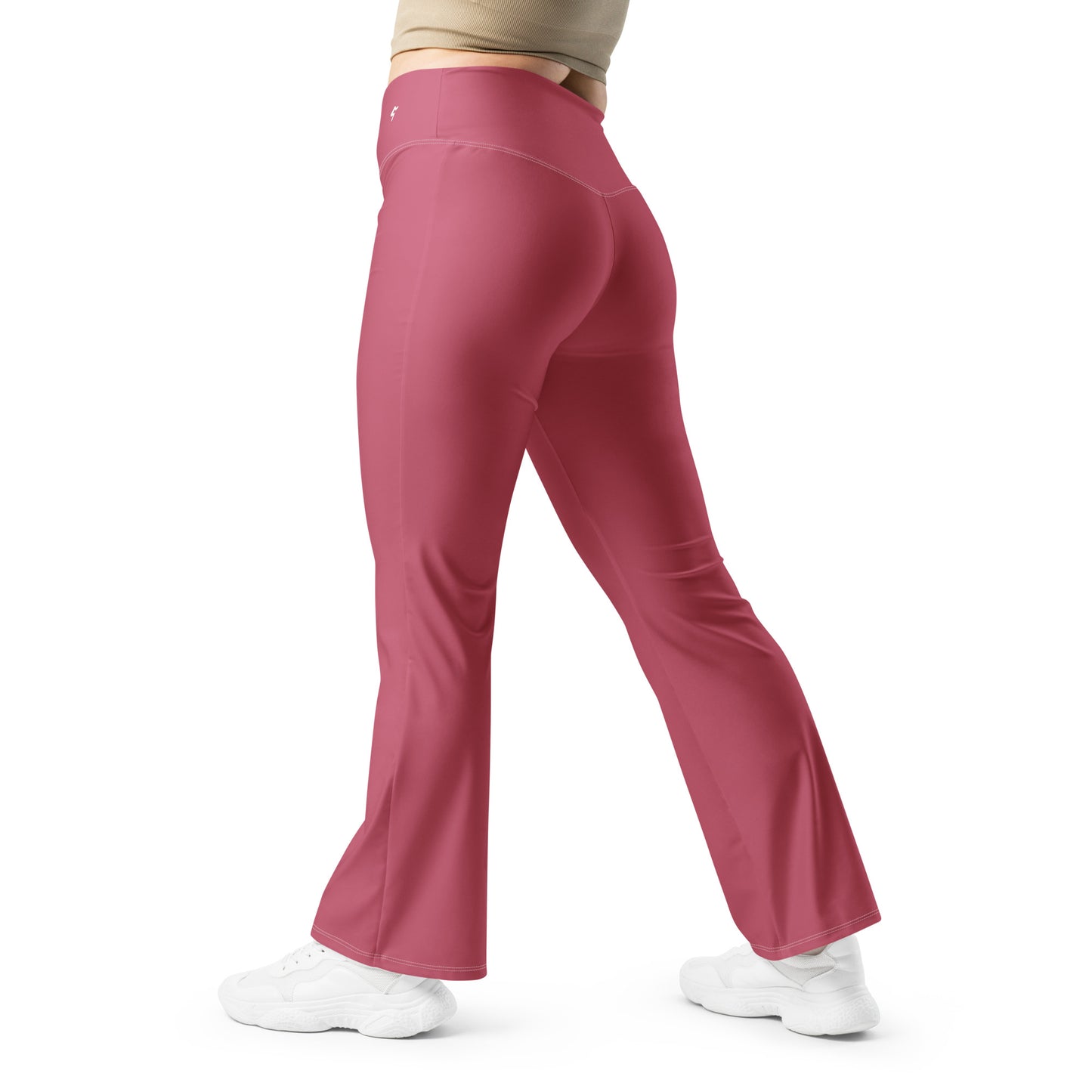 The Gymbum UK Hippie Pink QuickDry Flare leggings