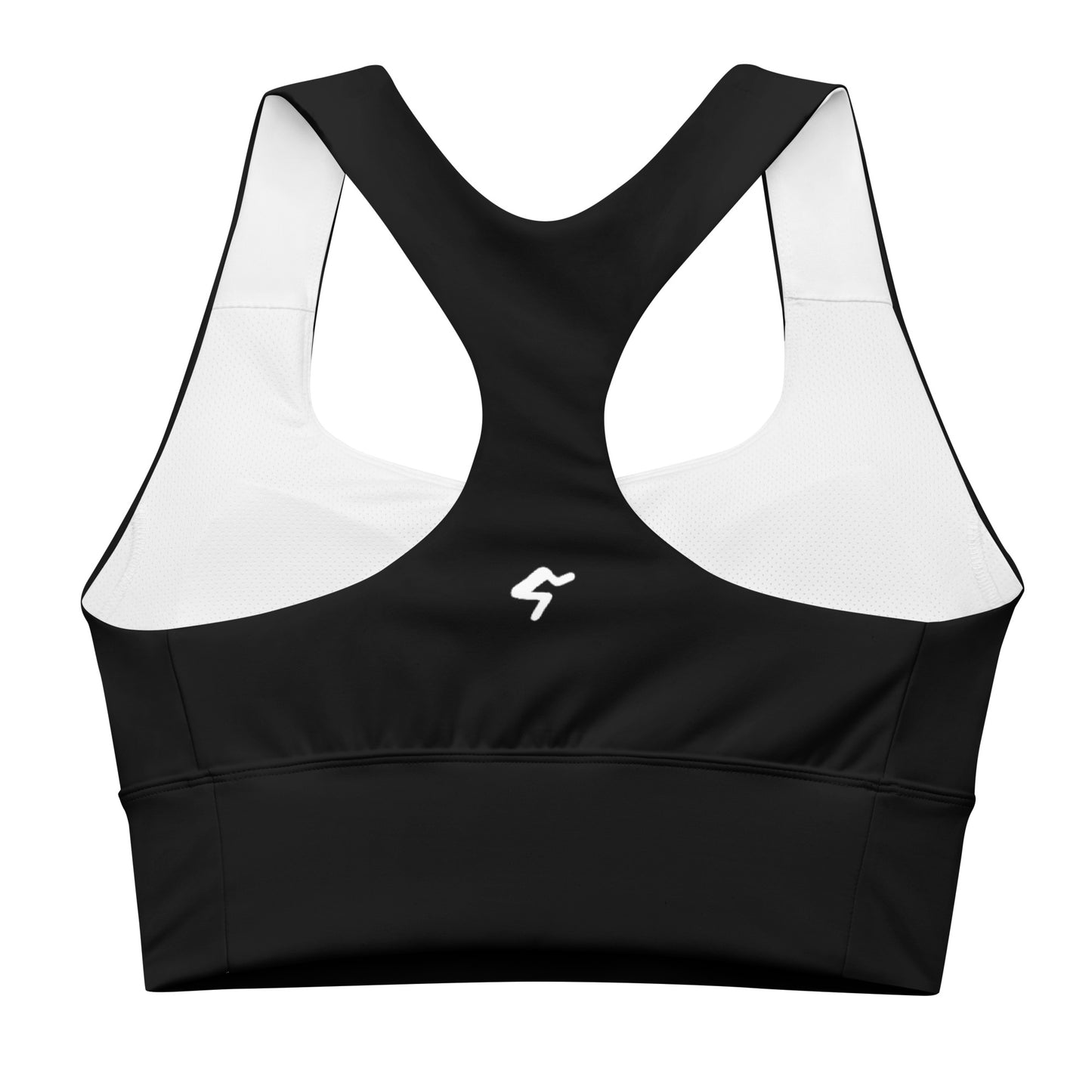 The Black QuickDry SupportPro Compression Sports Bra