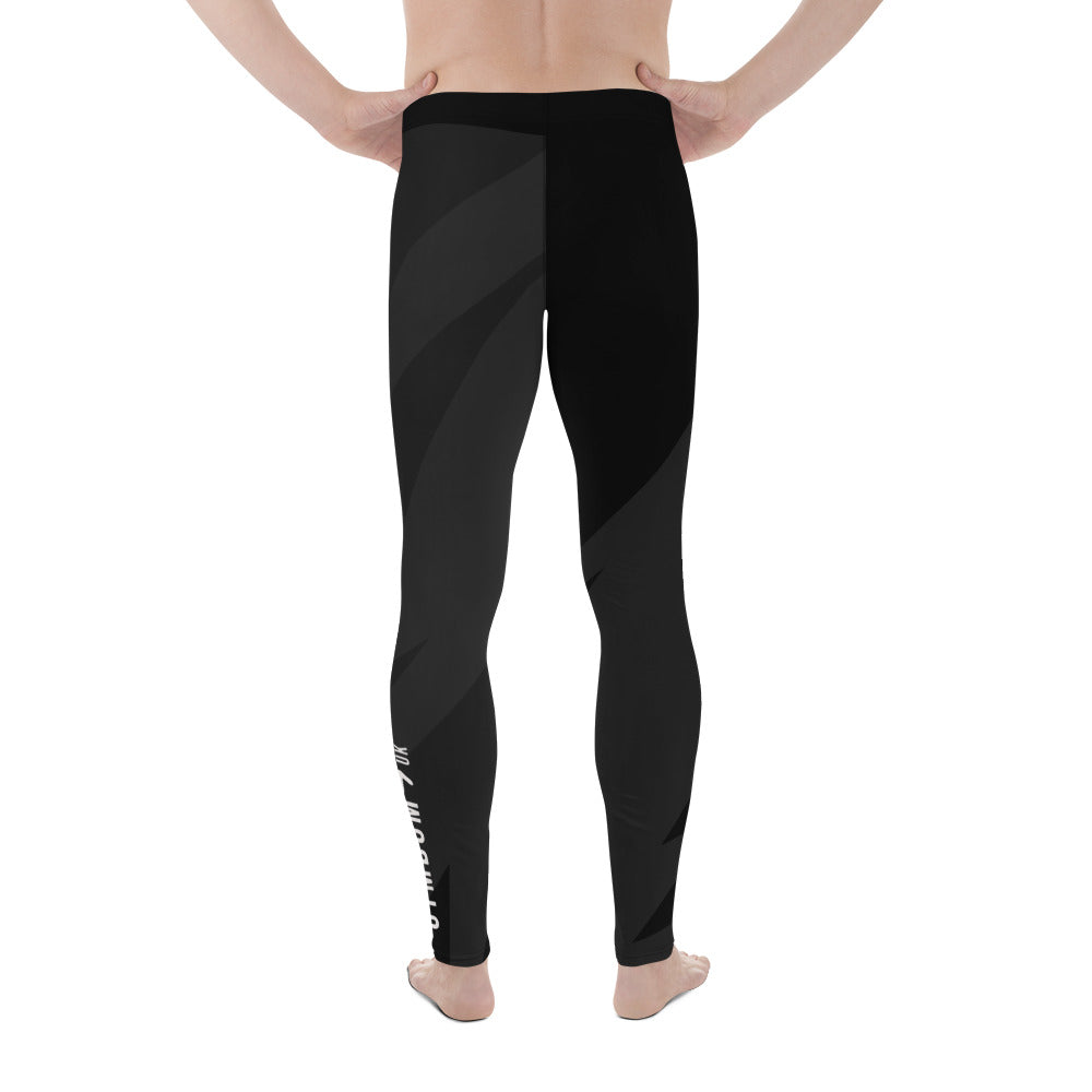Gymbum UK Men's BlackSlash Leggings - Ultimate Comfort and Performance