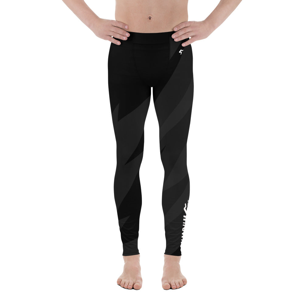 Gymbum UK Men's BlackSlash Leggings - Ultimate Comfort and Performance