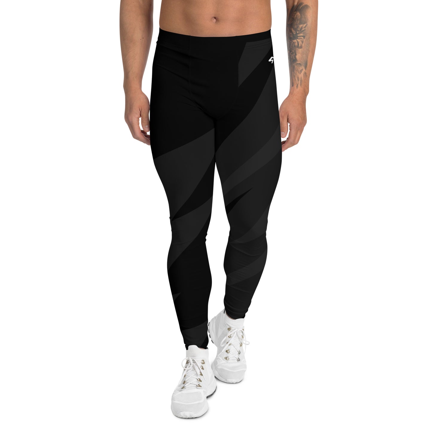 Gymbum UK Men's BlackSlash Leggings - Ultimate Comfort and Performance