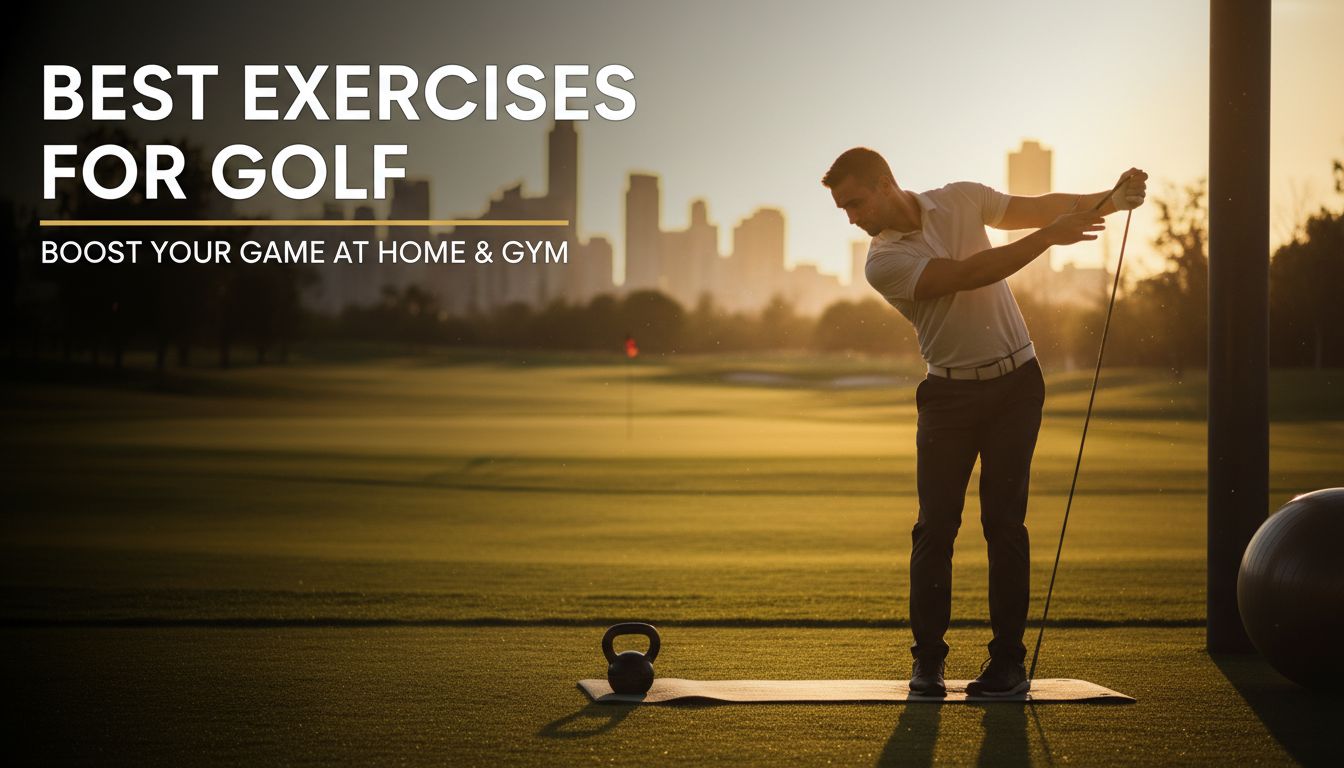 Best Exercises for Golf: Boost Your Game at Home & Gym