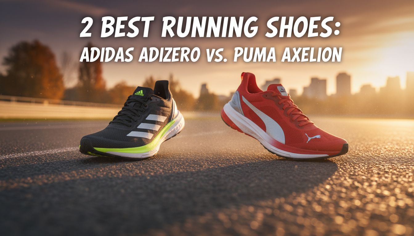 2 Best Running Shoes: adidas Adizero vs PUMA Axelion