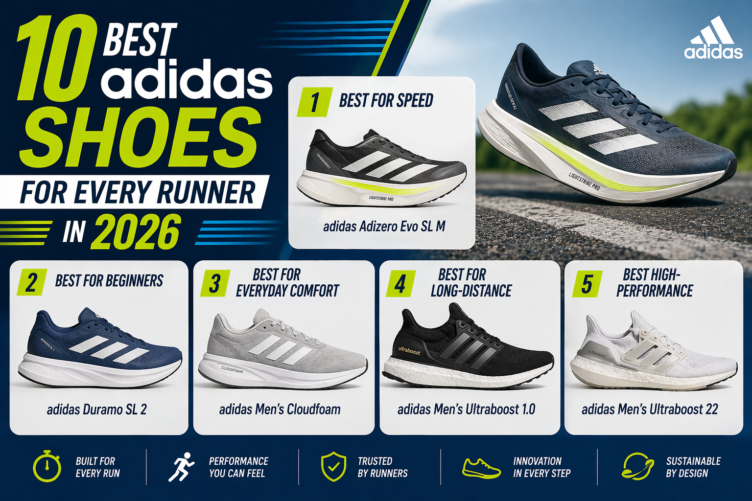 10 Best adidas Shoes for Every Runner in 2026