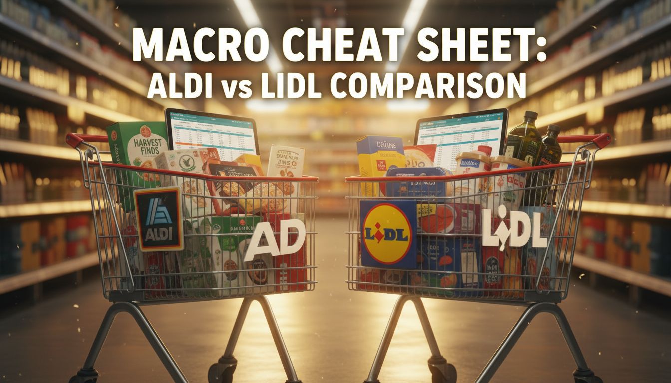 Macro Cheat Sheet: Aldi vs Lidl Comparison