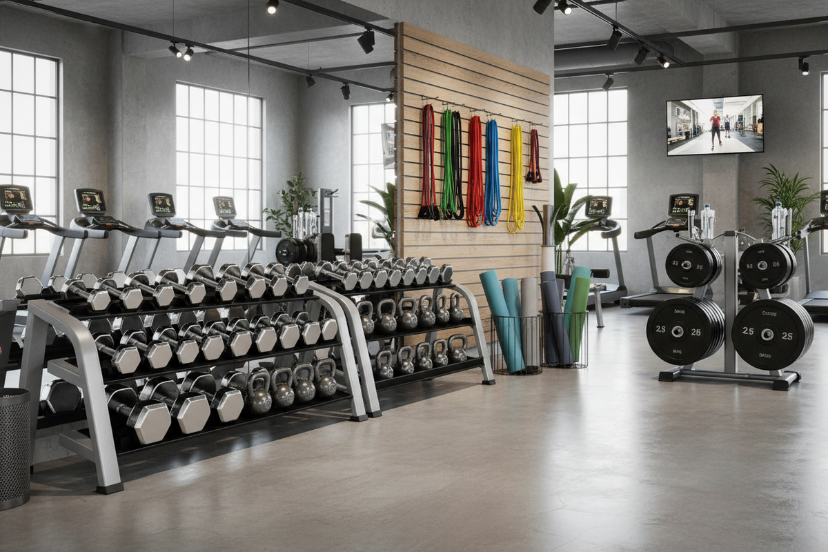 Gym Equipment and Flooring